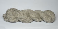 Grey Shetland Wool Hank