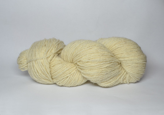 White Shetland Wool